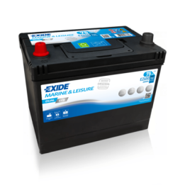 Batteria nautica 75Ah 12V 750A Exide EZ650 | telebaterias.com