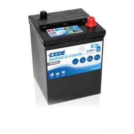 Batería de barco 80Ah 6V 600A Exide EU80-6 | telebaterias.com