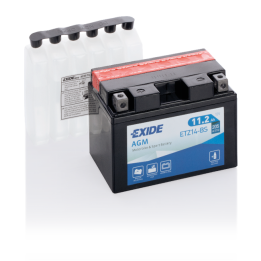 Motorradbatterie 11Ah 12V 205A Exide ETZ14-BS | telebaterias.com