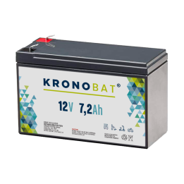 Batería 7.20Ah 12V Kronobat ES7.2-12 | telebaterias.com