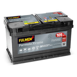 Batteria per auto 105Ah 12V 850A Fulmen FA1050 | telebaterias.com