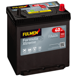Batteria per auto 40Ah 12V 350A Fulmen FA406 | telebaterias.com