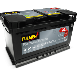 Batteria per auto 90Ah 12V 720A Fulmen FA900 | telebaterias.com