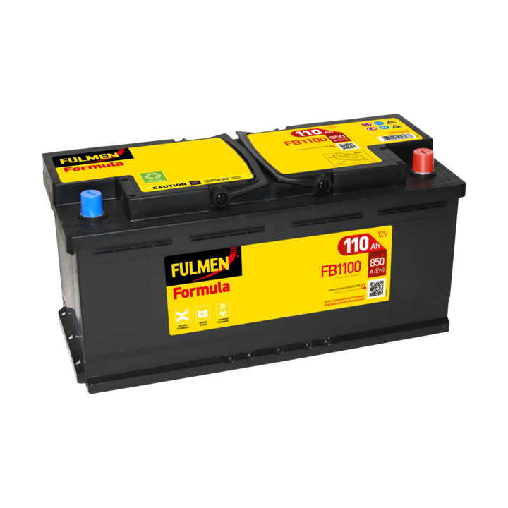 Batteria per auto 110Ah 12V 850A Fulmen FB1100 | telebaterias.com