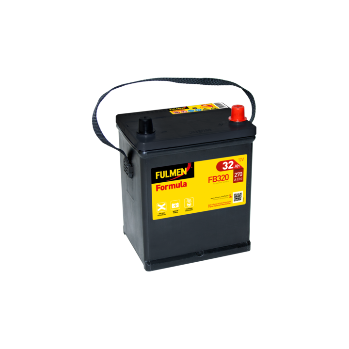 Bateria de carro 32Ah 12V 270A Fulmen FB320 | telebaterias.com