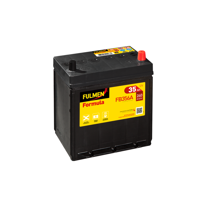 Bateria de carro 35Ah 12V 240A Fulmen FB356A | telebaterias.com