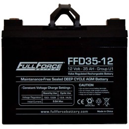 Marine battery 35Ah 12V 225A Fullriver FFD35-12 | telebaterias.com