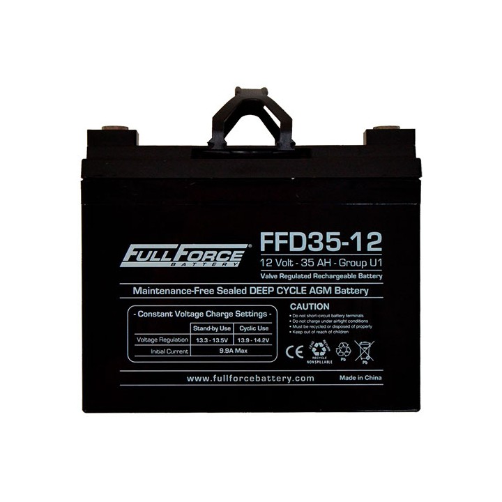 Batteria nautica 35Ah 12V 225A Fullriver FFD35-12 | telebaterias.com