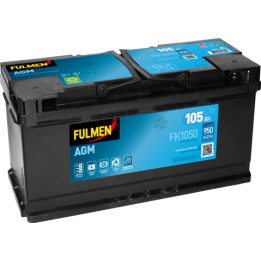 Batería Start-Stop 105Ah 12V 950A Fulmen FK1050 | telebaterias.com