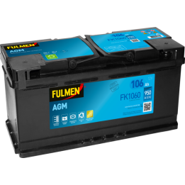 Start-Stop battery 106Ah 12V 950A Fulmen FK1060 | telebaterias.com