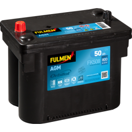Batteria Start-Stop 50Ah 12V 800A Fulmen FK508 | telebaterias.com