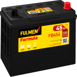 Autobatterie 45Ah 12V 330A Fulmen FB454 | telebaterias.com