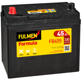 Autobatterie 45Ah 12V 330A Fulmen FB455 | telebaterias.com