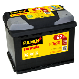 Batteria per auto 62Ah 12V 540A Fulmen FB620 | telebaterias.com