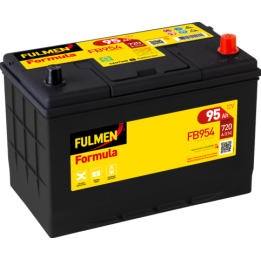 Batteria per auto 95Ah 12V 760A Fulmen FB954 | telebaterias.com