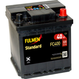 Bateria de carro 40Ah 12V 320A Fulmen FC400 | telebaterias.com