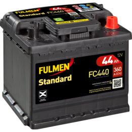 Autobatterie 44Ah 12V 360A Fulmen FC440 | telebaterias.com