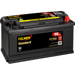 Batteria per auto 90Ah 12V 720A Fulmen FC900 | telebaterias.com