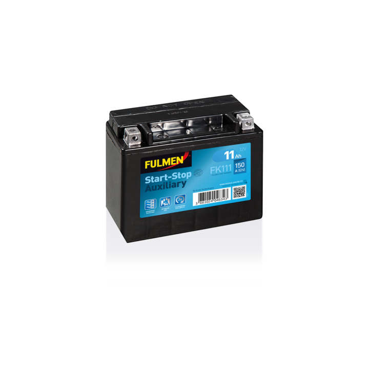 Batteria ausiliaria 11Ah 12V 150A Fulmen FK111 | telebaterias.com