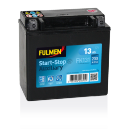 Zusatzbatterie 13Ah 12V 200A Fulmen FK131 | telebaterias.com