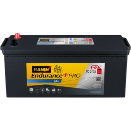 Batería de camión 210Ah 12V 1030A Fulmen FD2103 | telebaterias.com