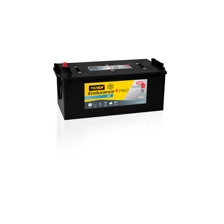 Batería de camión 210Ah 12V 800A Fulmen FD2103T | telebaterias.com