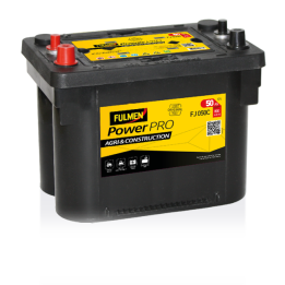 Batterie de camion 50Ah 12V 800A Fulmen FJ050C | telebaterias.com
