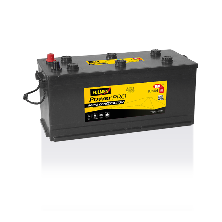 LKW-Batterie 180Ah 12V 1000A Fulmen FJ1805 | telebaterias.com