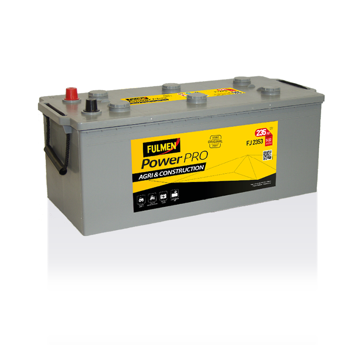 Batterie de camion 235Ah 12V 1450A Fulmen FJ2353 | telebaterias.com