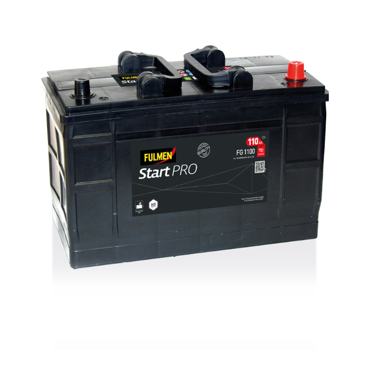 Batería de camión 110Ah 12V 750A Fulmen FG1100 | telebaterias.com
