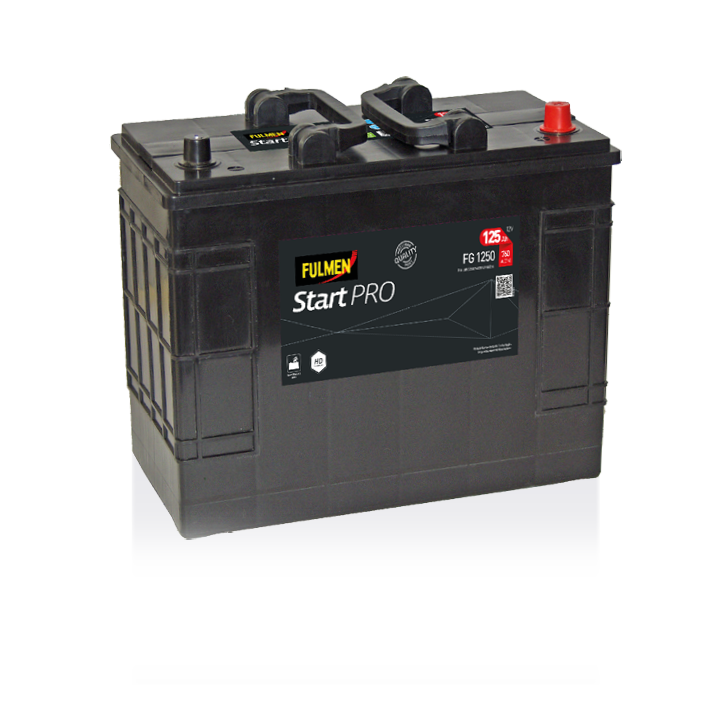Batería de camión 125Ah 12V 760A Fulmen FG1250 | telebaterias.com