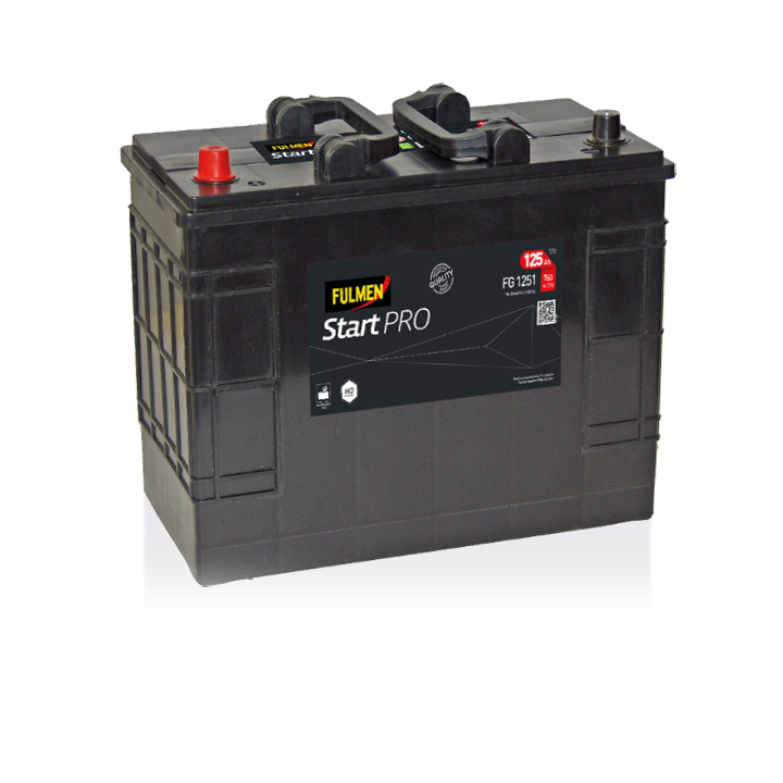 LKW-Batterie 125Ah 12V 760A Fulmen FG1251 | telebaterias.com