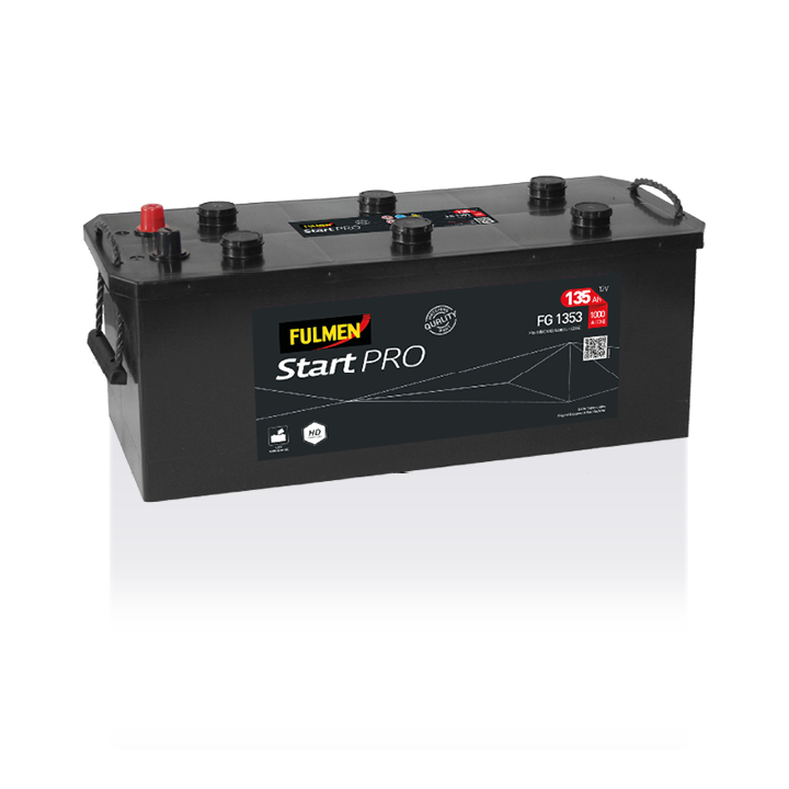 LKW-Batterie 135Ah 12V 1000A Fulmen FG1353 | telebaterias.com