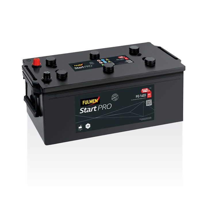 LKW-Batterie 140Ah 12V 800A Fulmen FG1403 | telebaterias.com