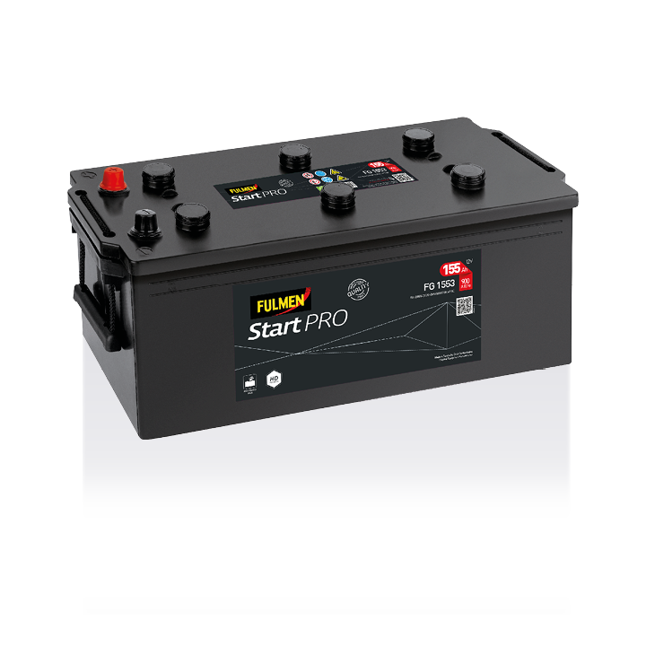 Batteria per camion 155Ah 12V 900A Fulmen FG1553 | telebaterias.com