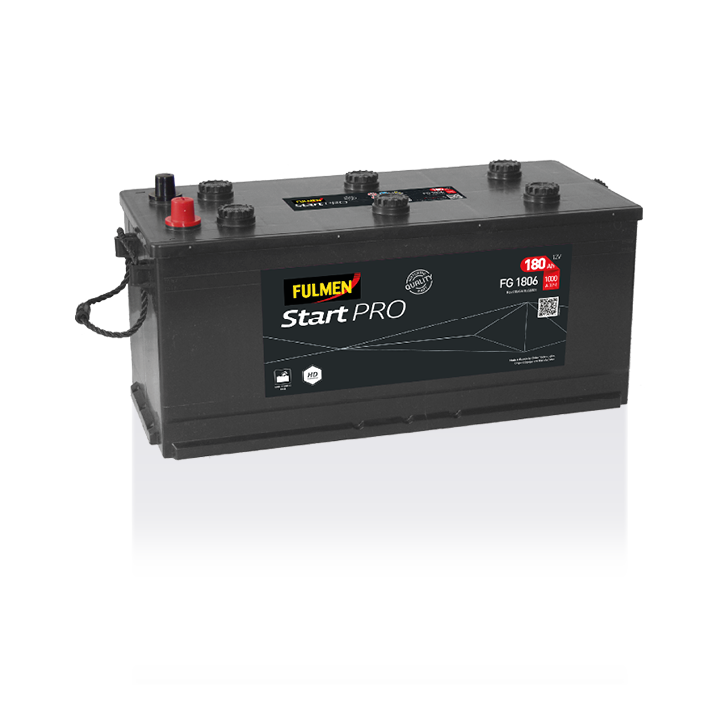 Batería de camión 180Ah 12V 1000A Fulmen FG1806 | telebaterias.com