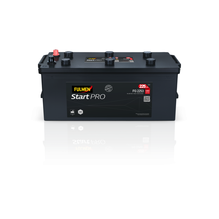 Batteria per camion 225Ah 12V 1200A Fulmen FG2253 | telebaterias.com