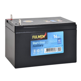 Batterie auxiliaire 14Ah 12V 80A Fulmen FK143 | telebaterias.com