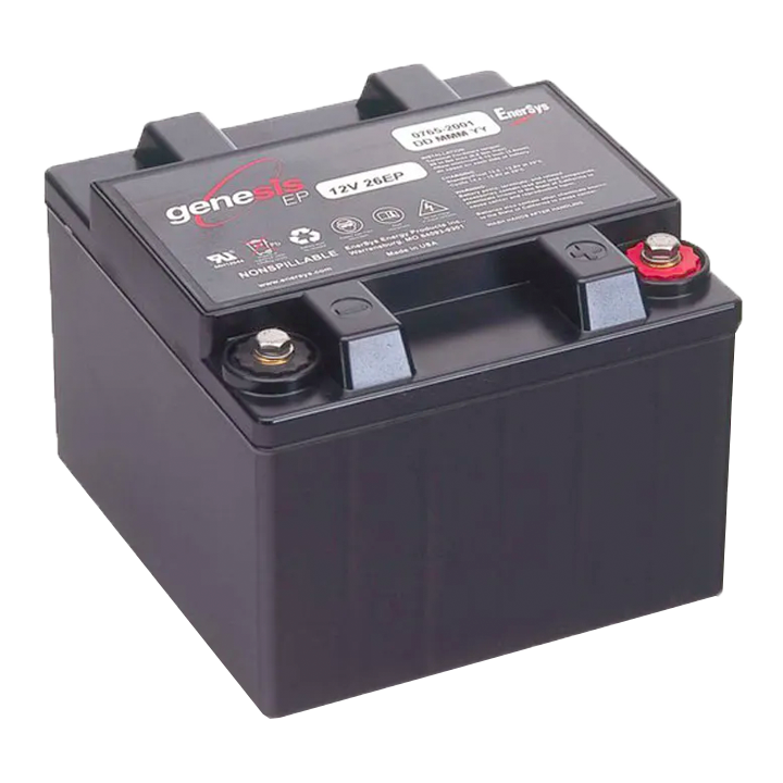 Batterie 28Ah (10h) 12V Genesis G26EP | telebaterias.com