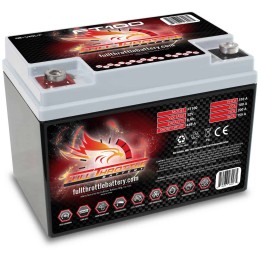 Marine battery 8Ah 12V 100A Fullriver FT100 | telebaterias.com