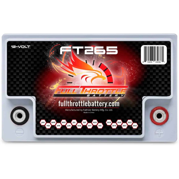 Batería de barco 18Ah 12V 265A Fullriver FT265 | telebaterias.com