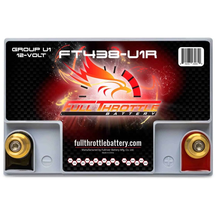 Auxiliary battery 35Ah 12V 438A Fullriver FT438-U1R | telebaterias.com