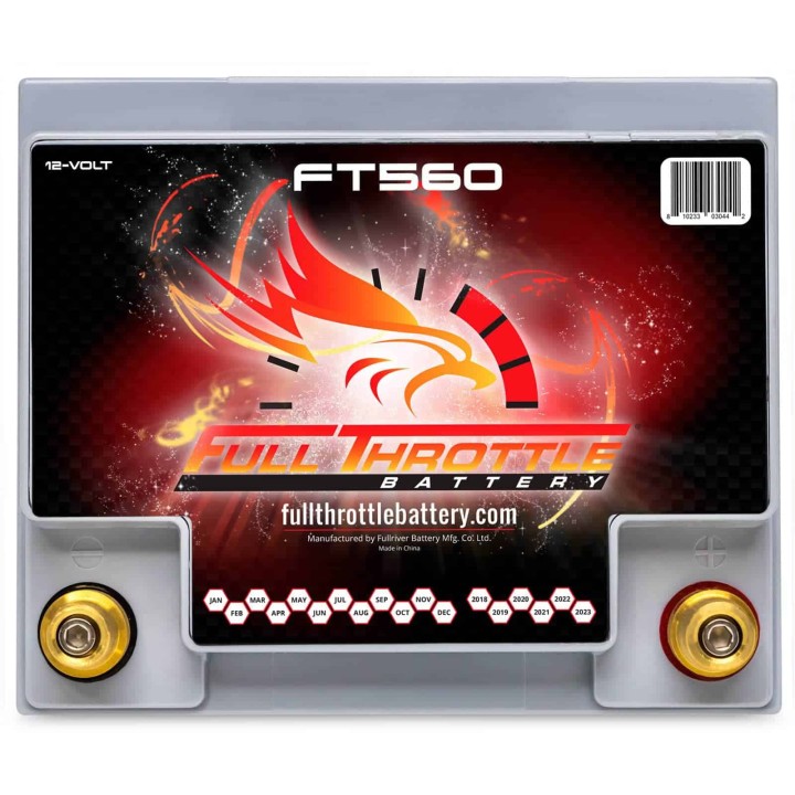 Batteria nautica 44Ah 12V 560A Fullriver FT560 | telebaterias.com
