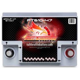 Marine battery 50Ah 12V 610A Fullriver FT610-47 | telebaterias.com