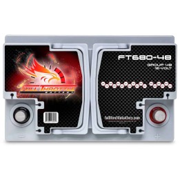 Batteria nautica 60Ah 12V 680A Fullriver FT680-48 | telebaterias.com
