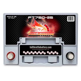 Marine battery 64Ah 12V 750A Fullriver FT750-25 | telebaterias.com