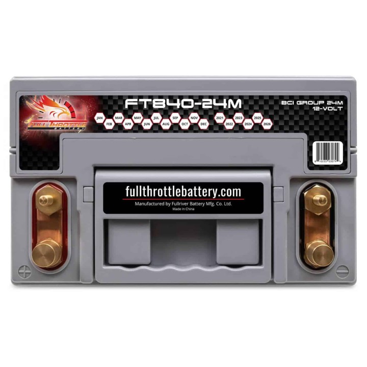 Batería de barco 75Ah 12V 840A Fullriver FT840-24M | telebaterias.com
