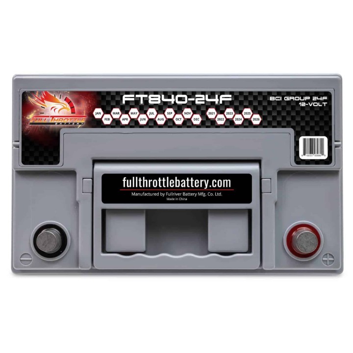 Batería de barco 75Ah 12V 840A Fullriver FT840-24F | telebaterias.com