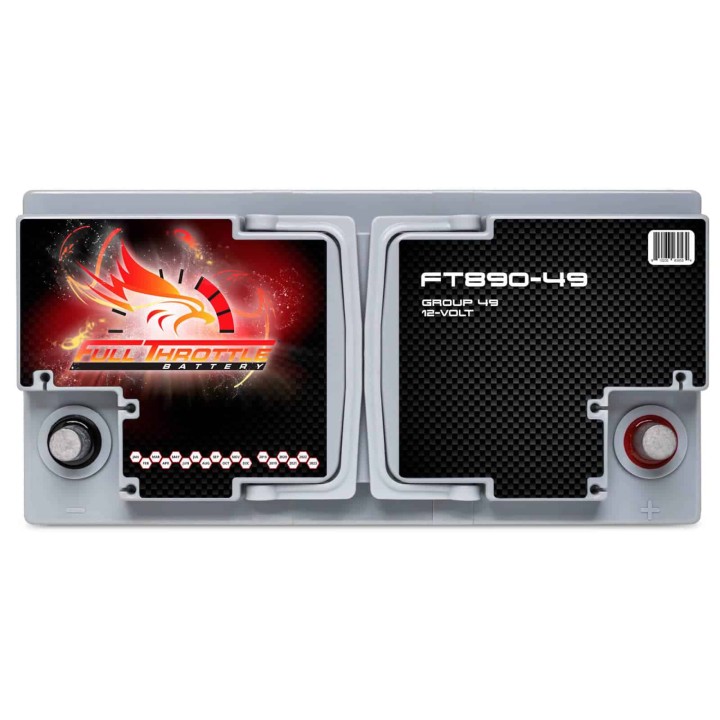 Bootsbatterie 80Ah 12V 890A Fullriver FT890-49 | telebaterias.com