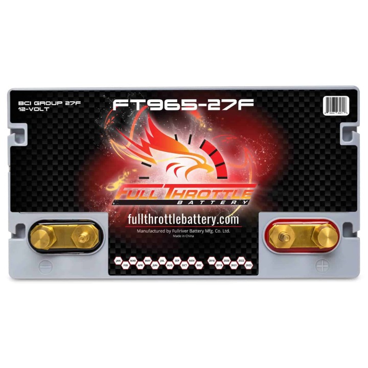 Batteria nautica 100Ah 12V 965A Fullriver FT965-27F | telebaterias.com